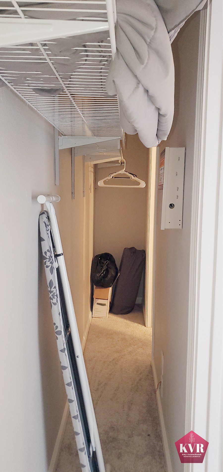 Bedroom One view of closet interior
