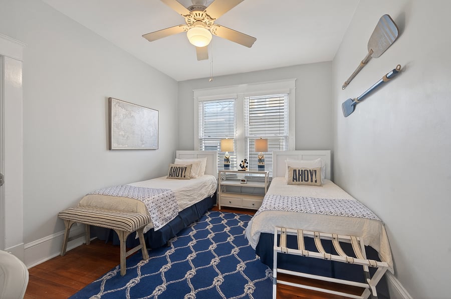 Main Floor - Bedroom 2  (2 Twin Beds)