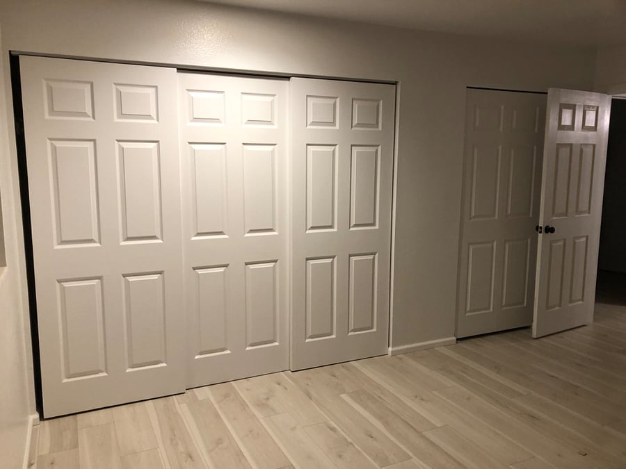 Large bedroom closet