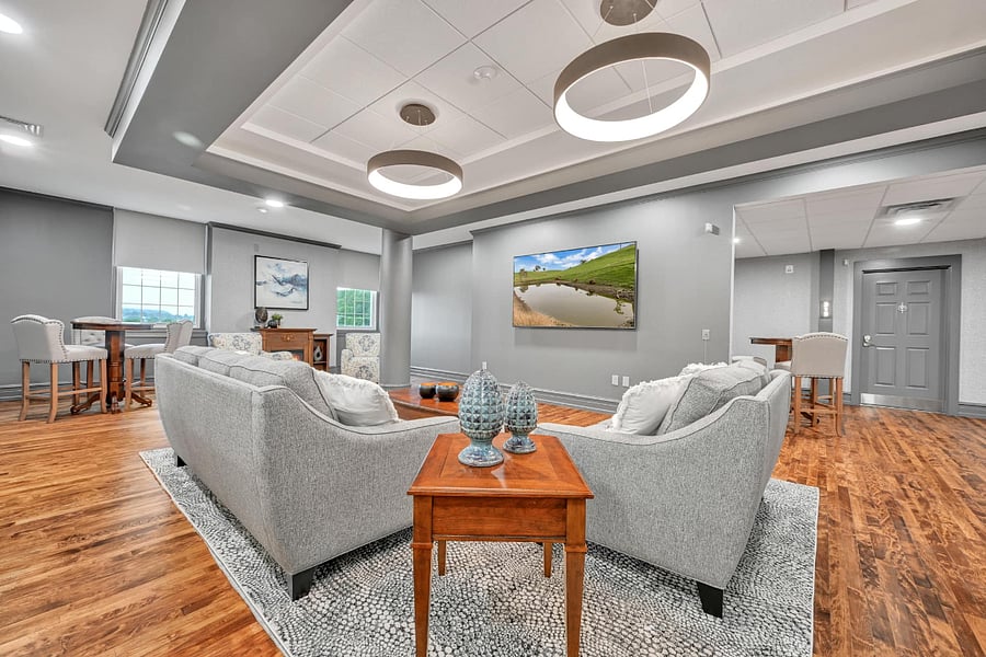 Lounge area for tenants to hang out in.