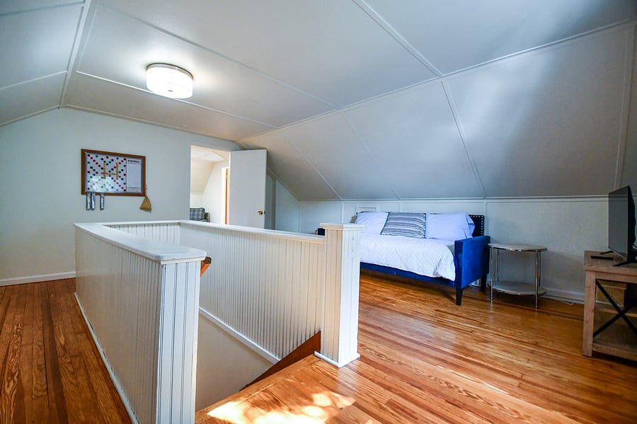 Upstairs loft