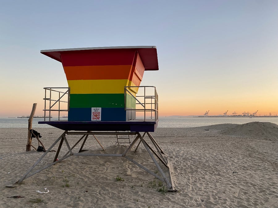 The beach is in walking distance, ca. 15 to 20 Minutes
