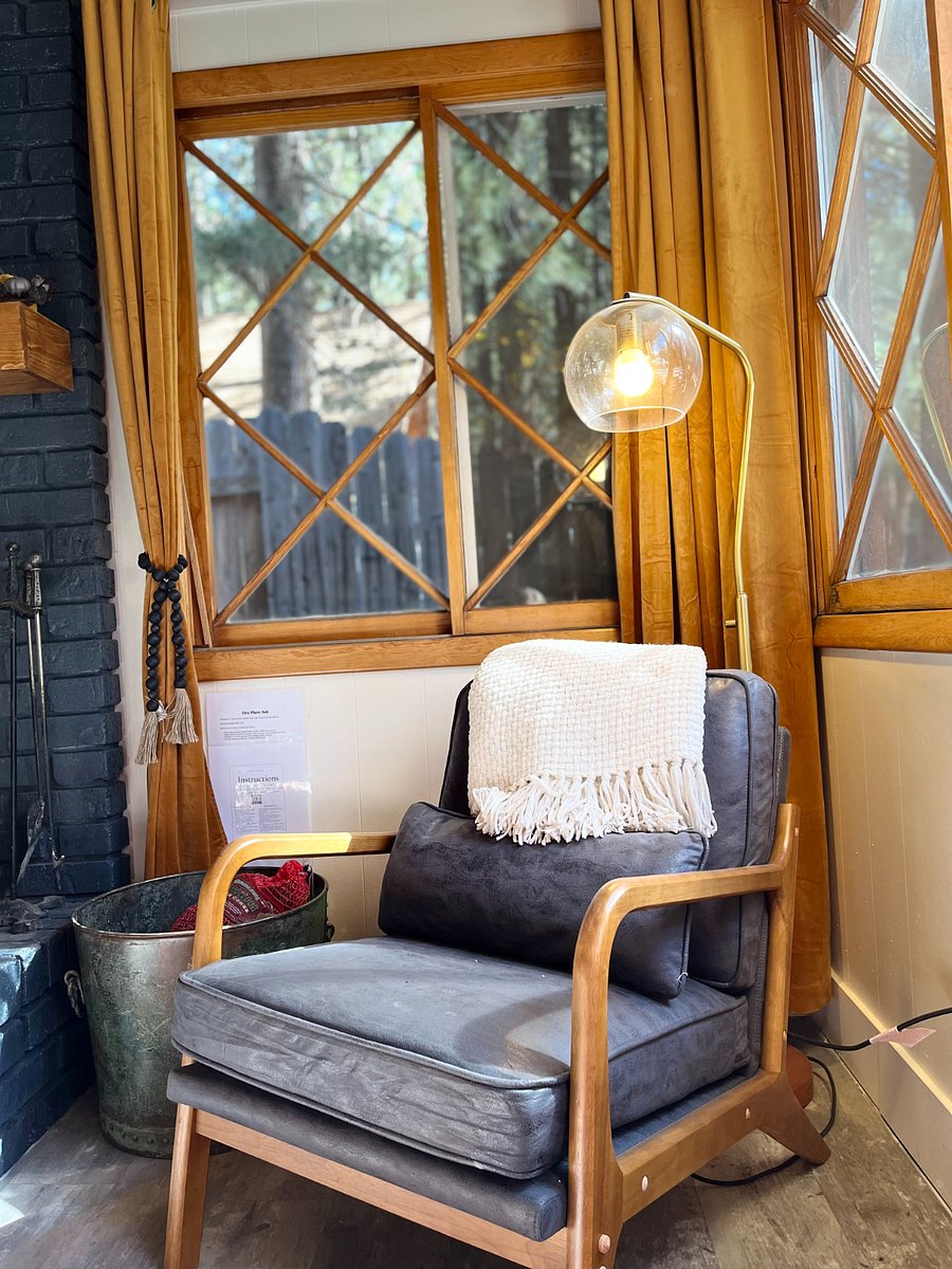 Single chair in living room