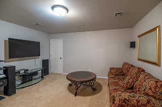 Upstairs living space