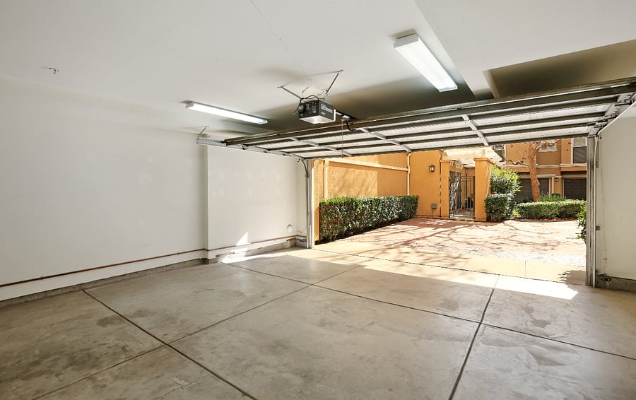 Enclosed private 2 car garage.