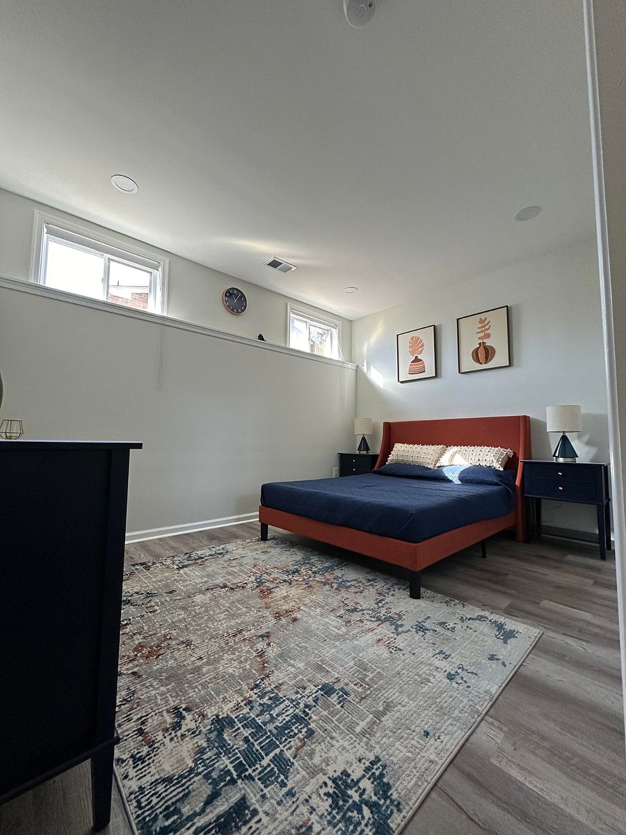 Bedroom view from hallway.