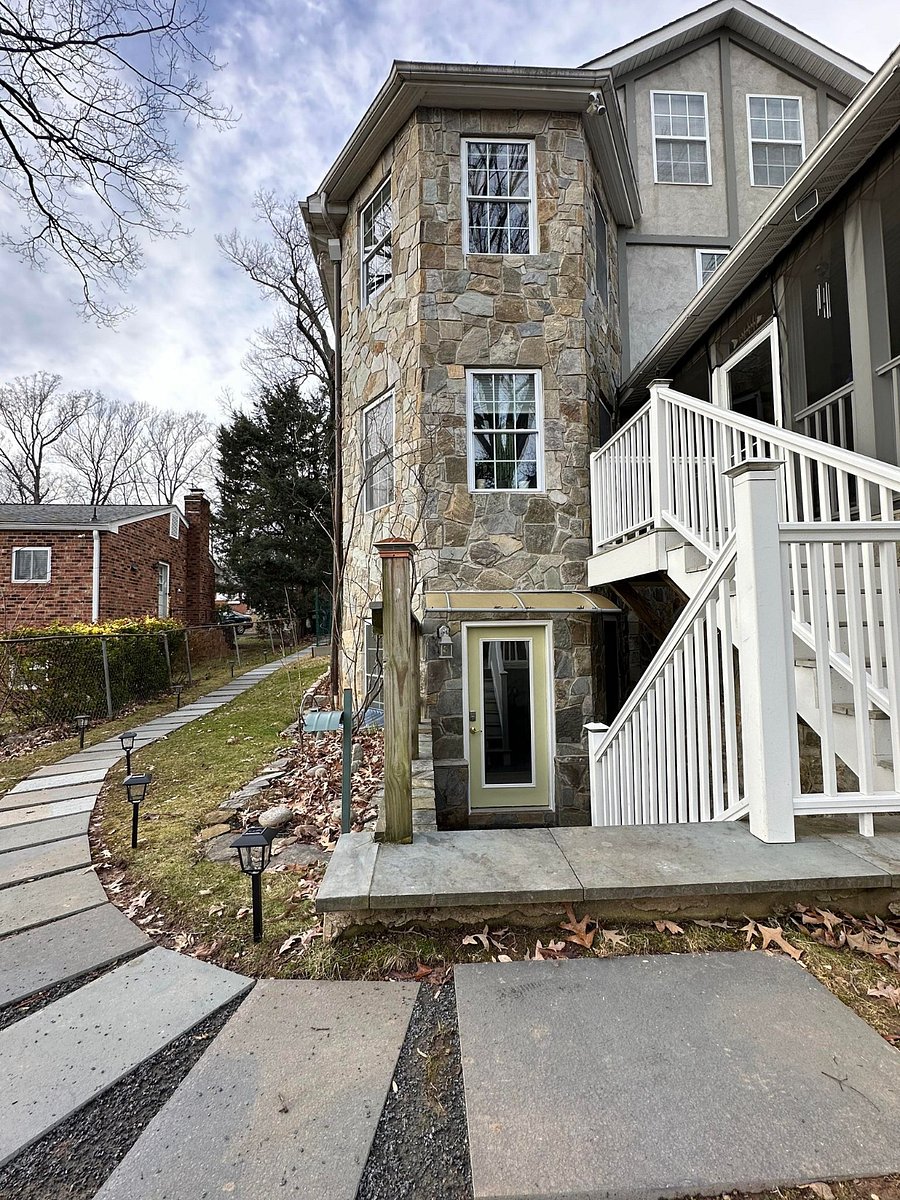 Walkway and entrance.