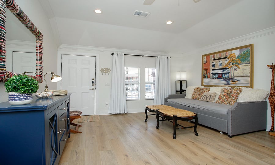 Front room for sleeping or relaxing