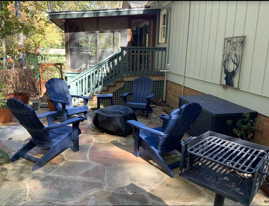 Back patio