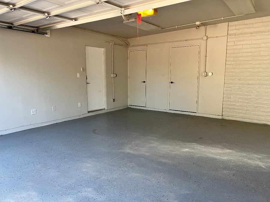 Two car garage