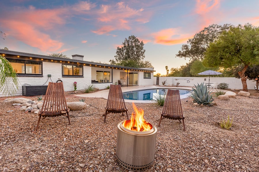 Firepit area