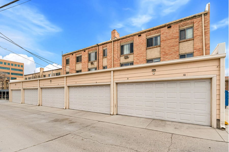 Garages available at extra monthly fee