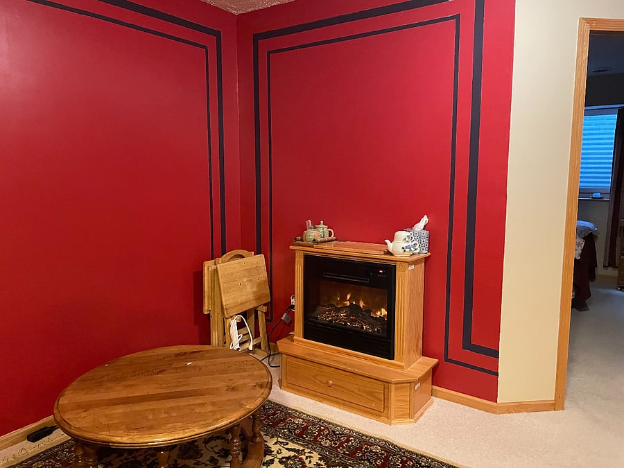 Basement living room