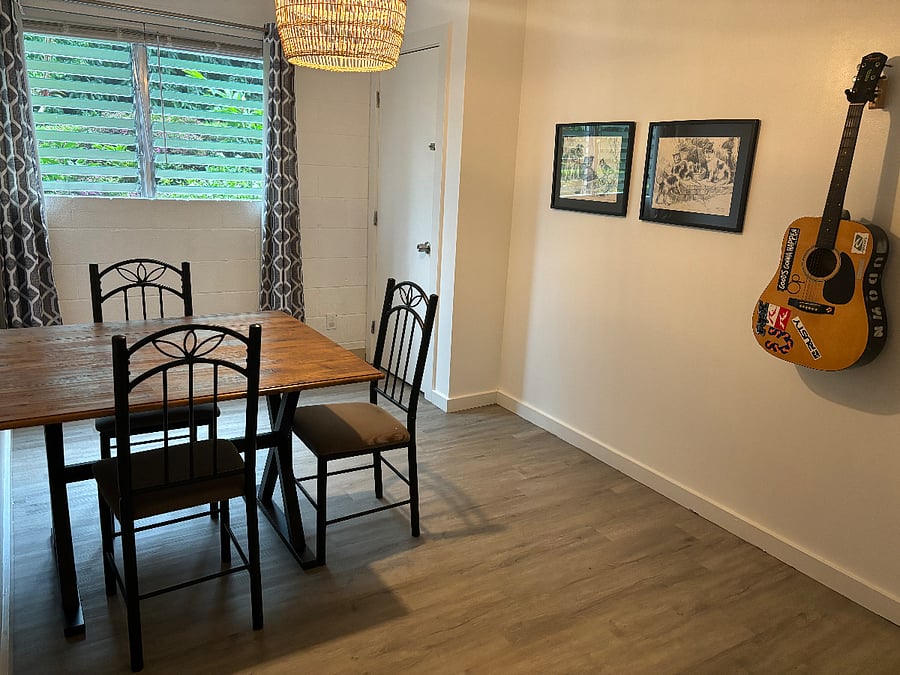 Your dining area