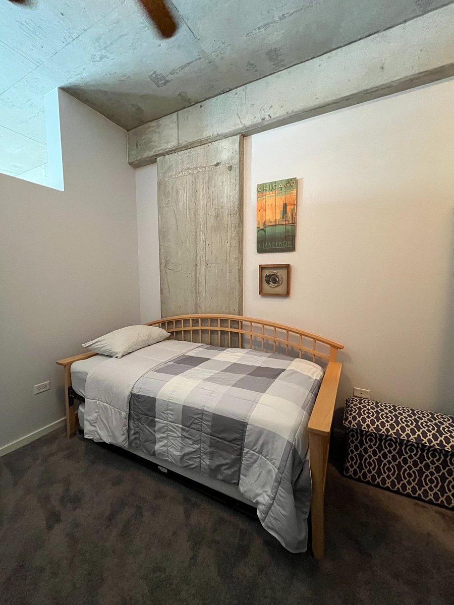 Bedroom 2 - Lofted Space, Twin Bed with Twin trundle bed underneath that pulls out