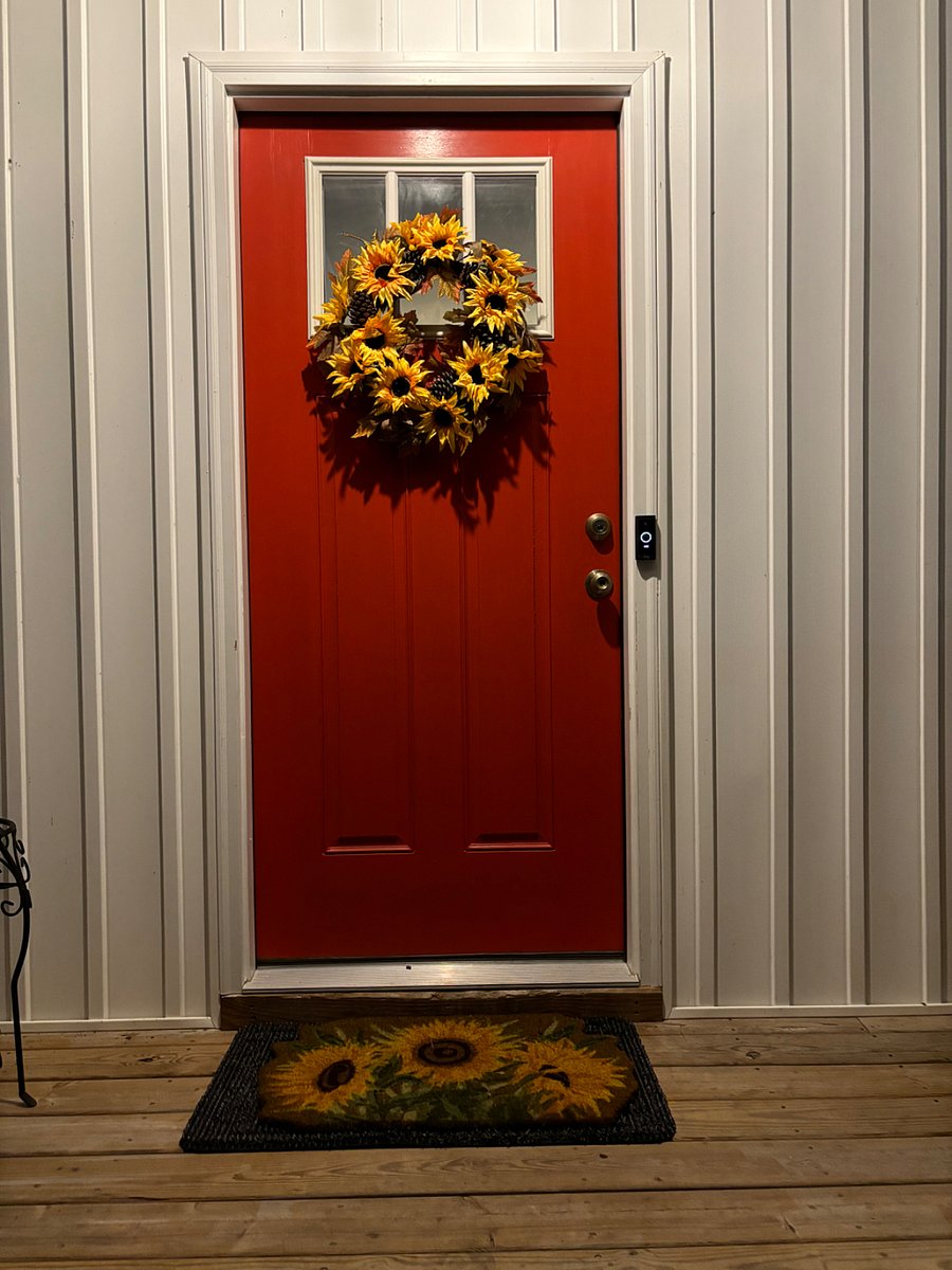 Front door.