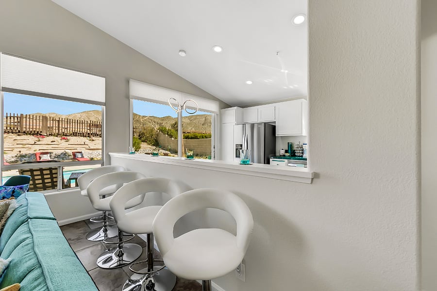 Hang out with a drink on our bar stools. 