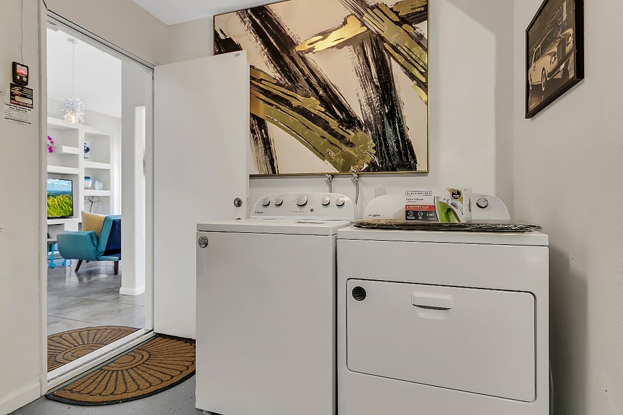 Full Laundry available with Detergent. 
