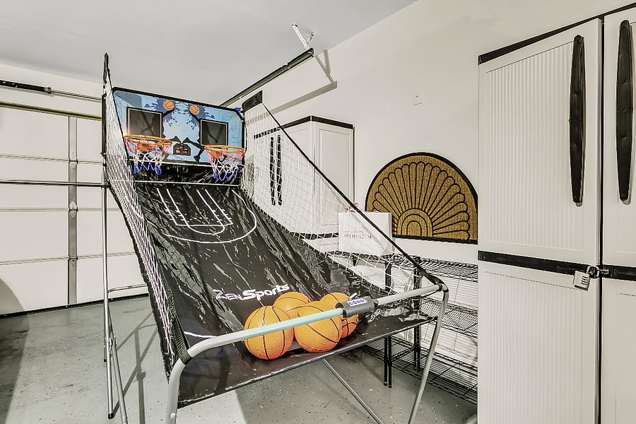 Shoot some hoop with our indoor game. 