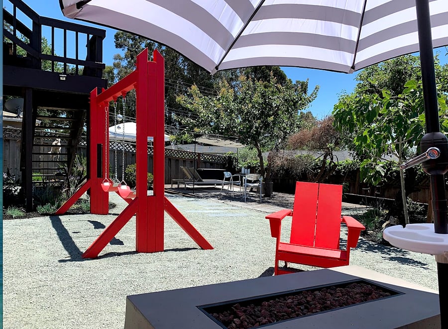 Enjoy California indoor-outdoor living with comfortable lounge areas, sunny patio spaces, and a calm neighborhood setting.