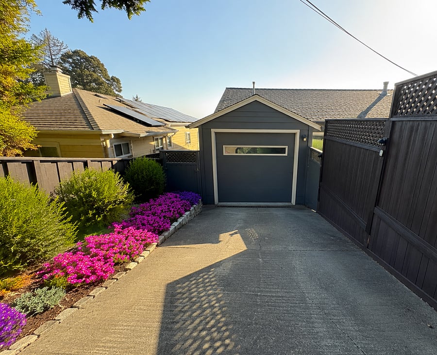 Your own private gate on left-hand side of photo.