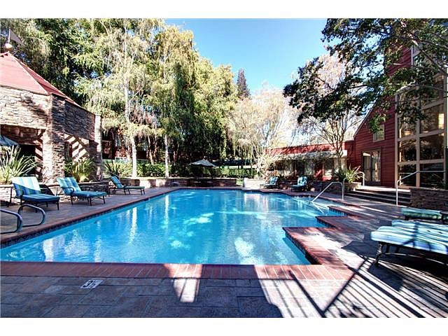 Outside pool