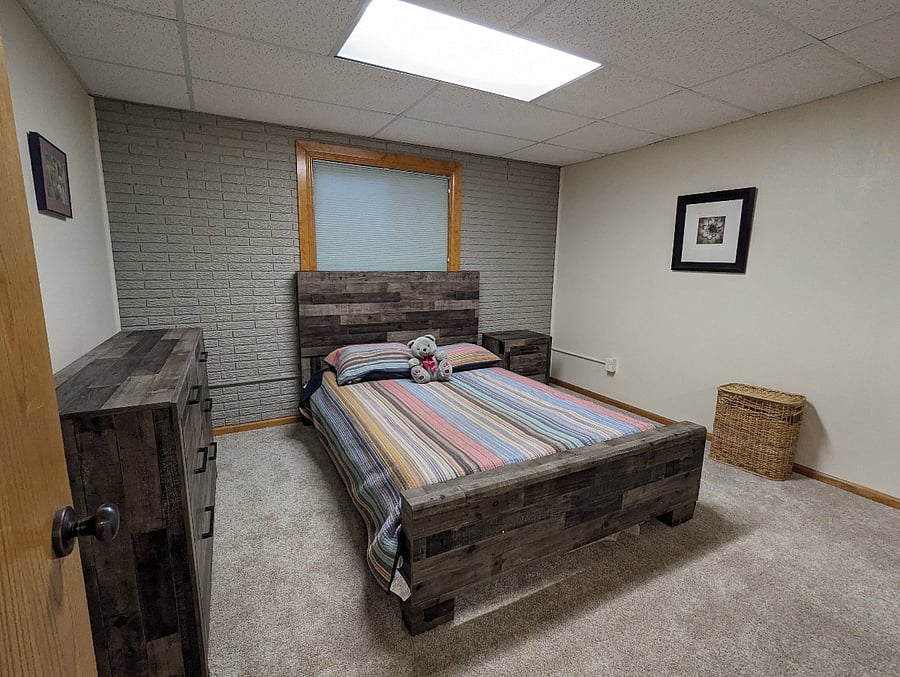 Bedroom. New bedroom set and mattress