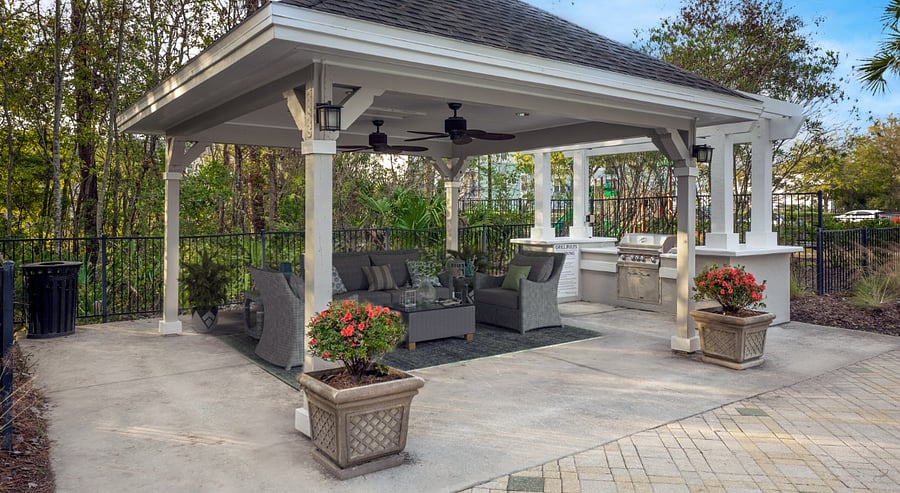 Outdoor Lounge Area