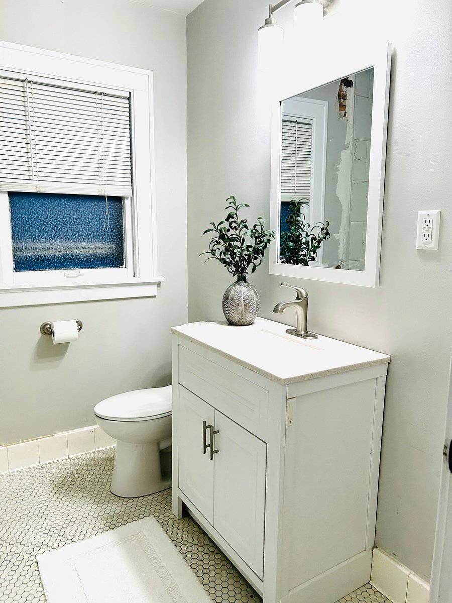 New tile shower!