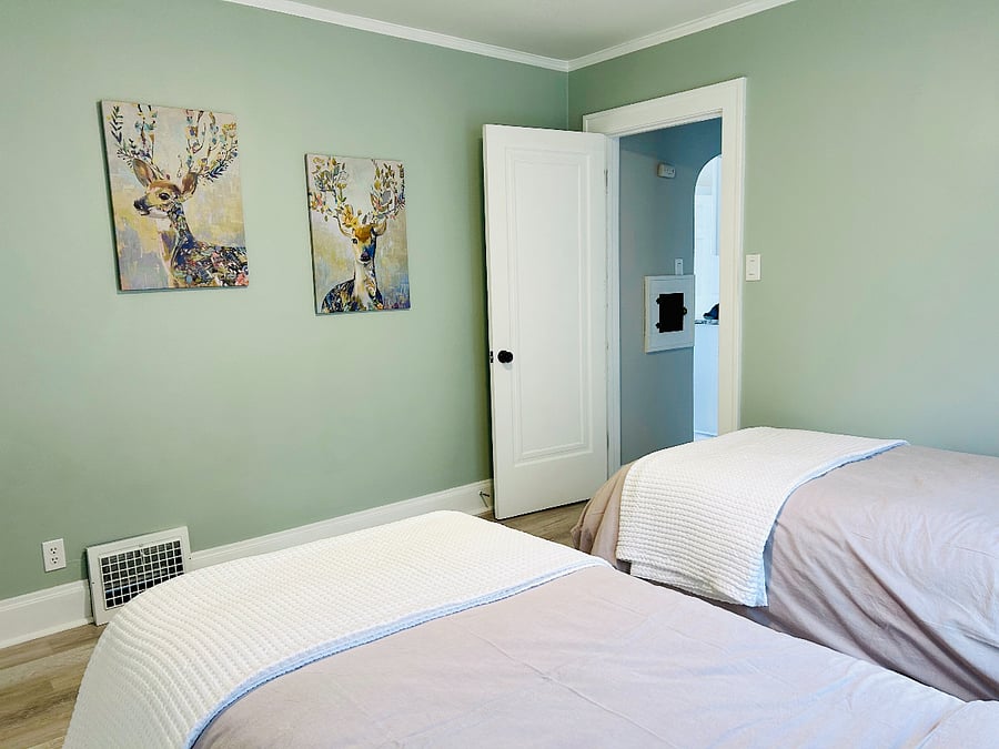 2nd bedroom - 2 twin beds