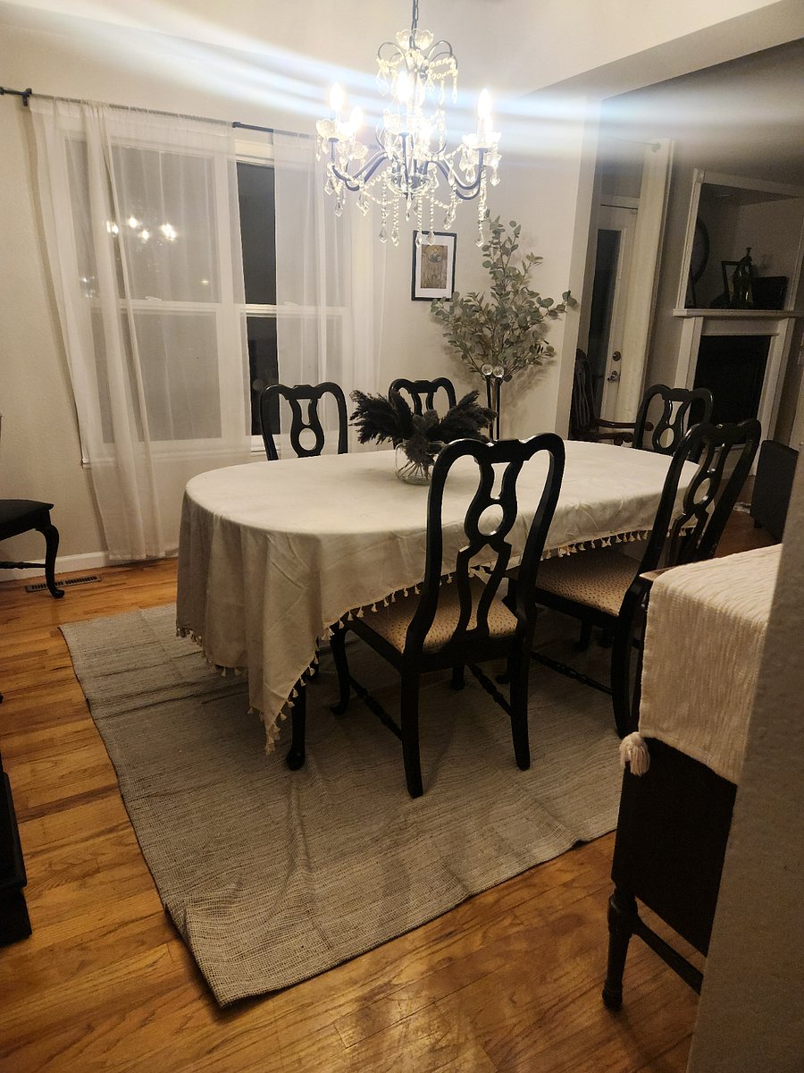 Formal dining area