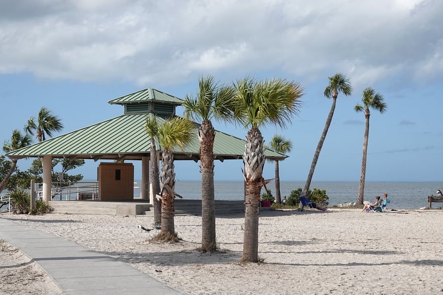 Beach Concerts are held at Sunset Beach the first Thursday of each month from February through November, at 7:00 pm. Walk on down!