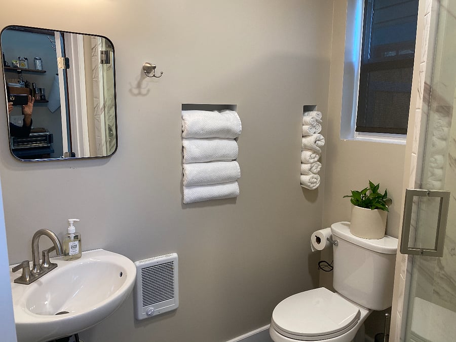 Bathroom with shower