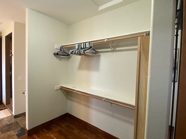 Walk through closet