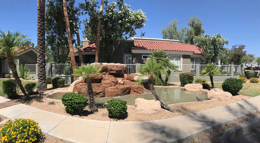 Community entrance (gated community)