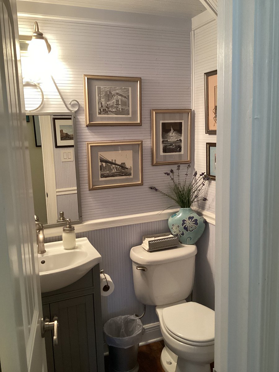 1st floor powder room