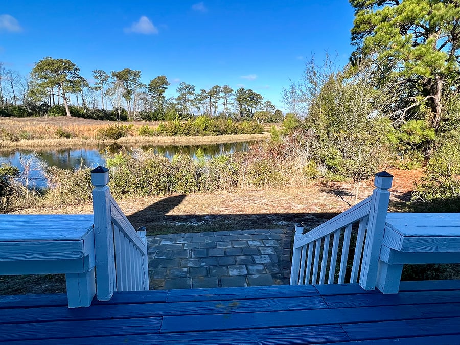 Back deck