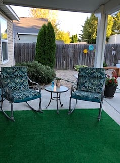 Back Covered Patio