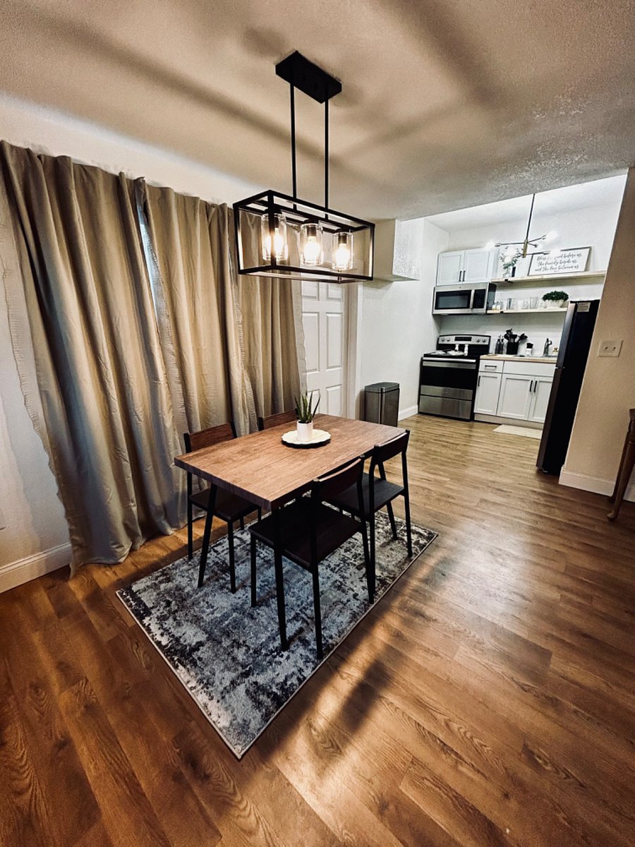 Unit 1 dining area