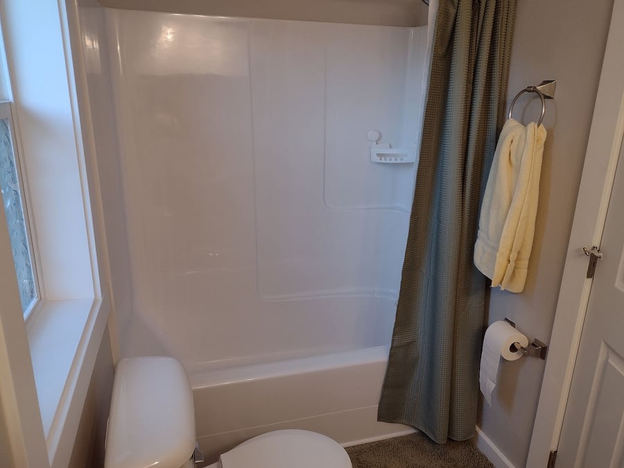 Tub/shower area