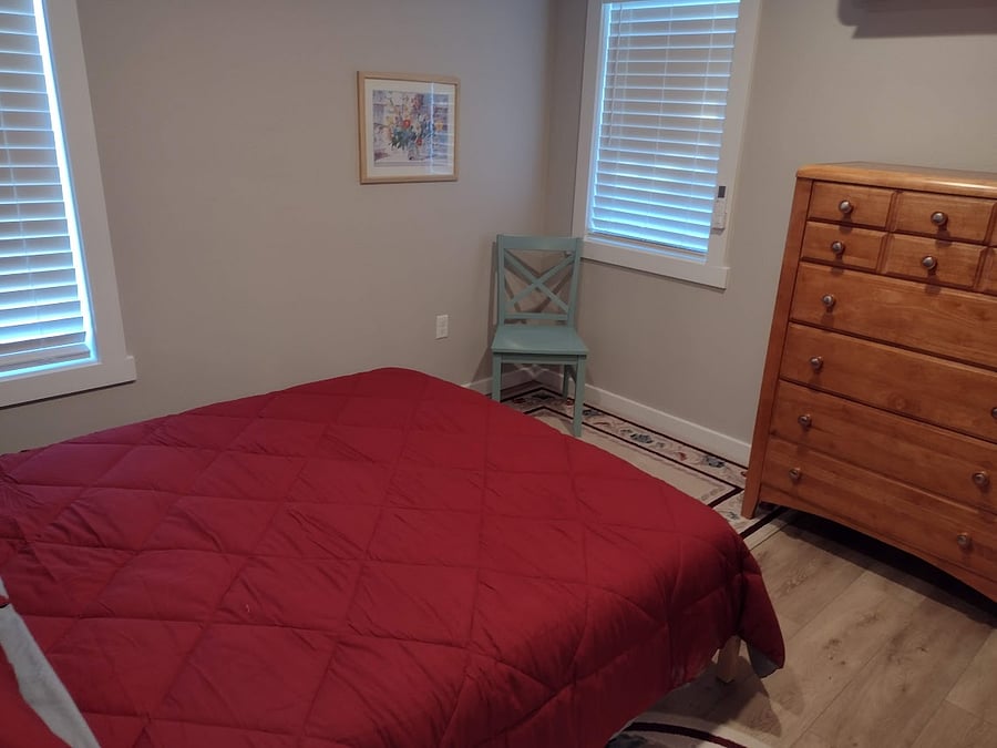 Bedroom looking South/West