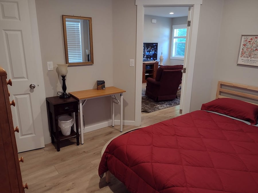 Bedroom facing North/East
