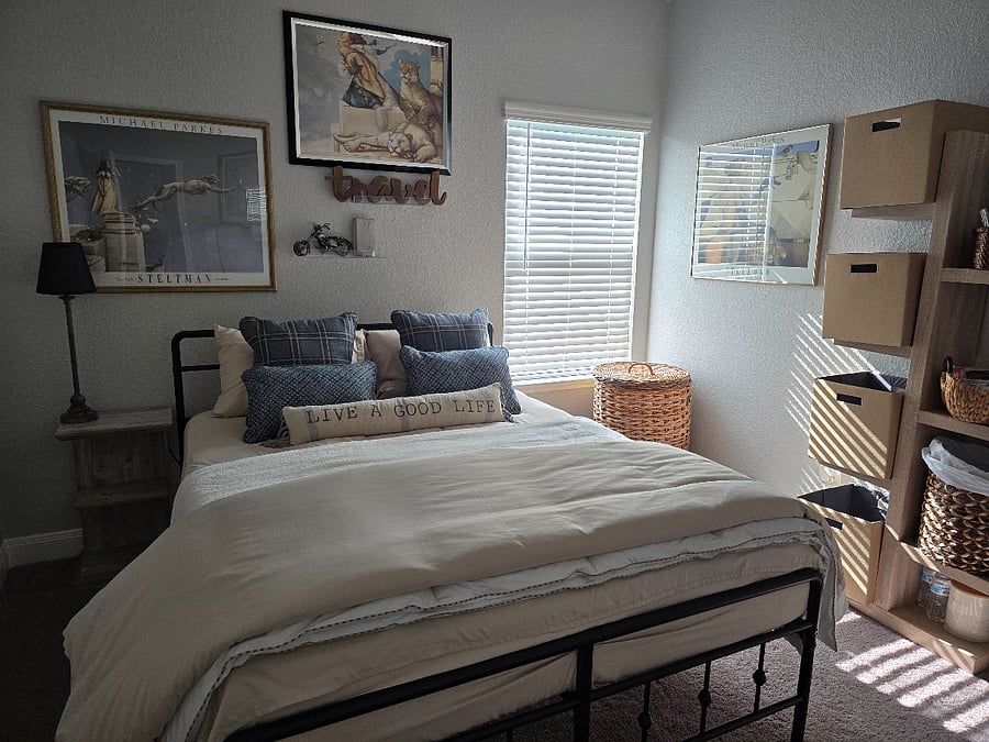 This will be the room that is available to rent.