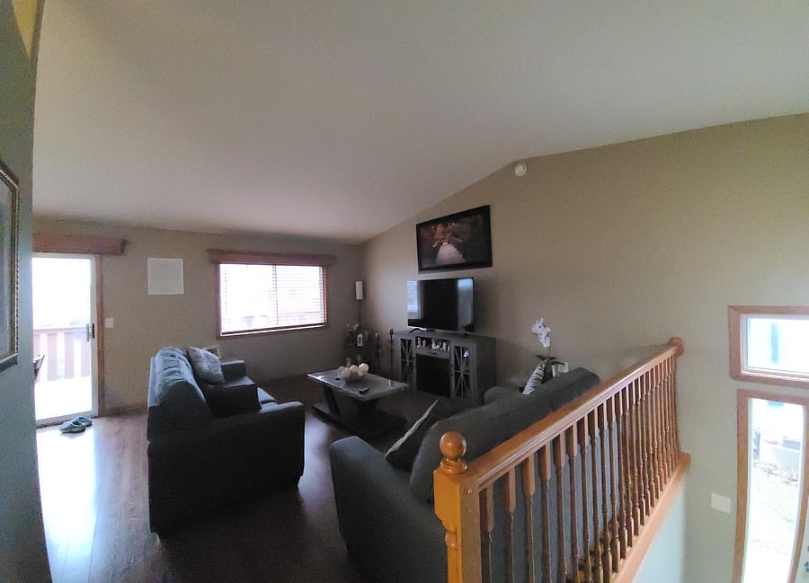 Upstairs living room