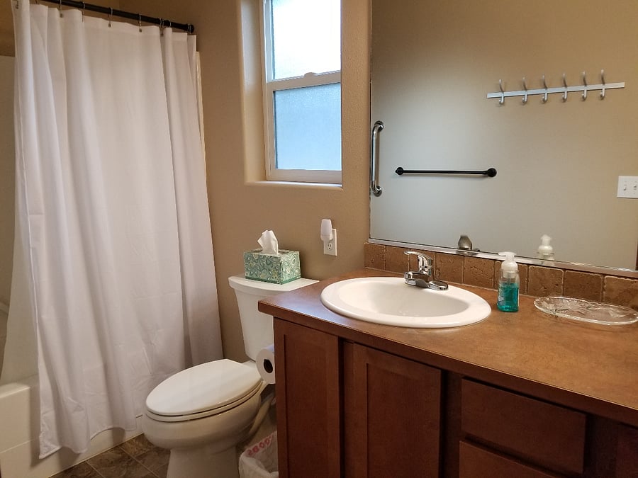 Master bathroom