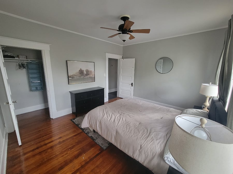 Bedroom 2 and walk-in closet