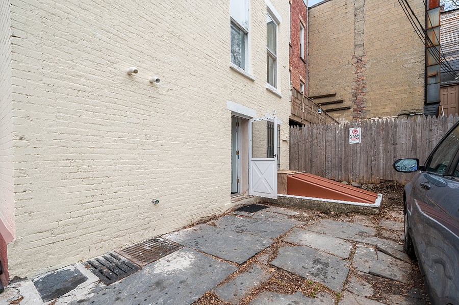 Off Street Parking and Rear Entrance