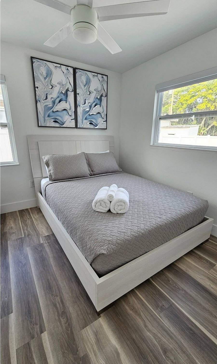 Bedroom #3 with Queen Size Bed.