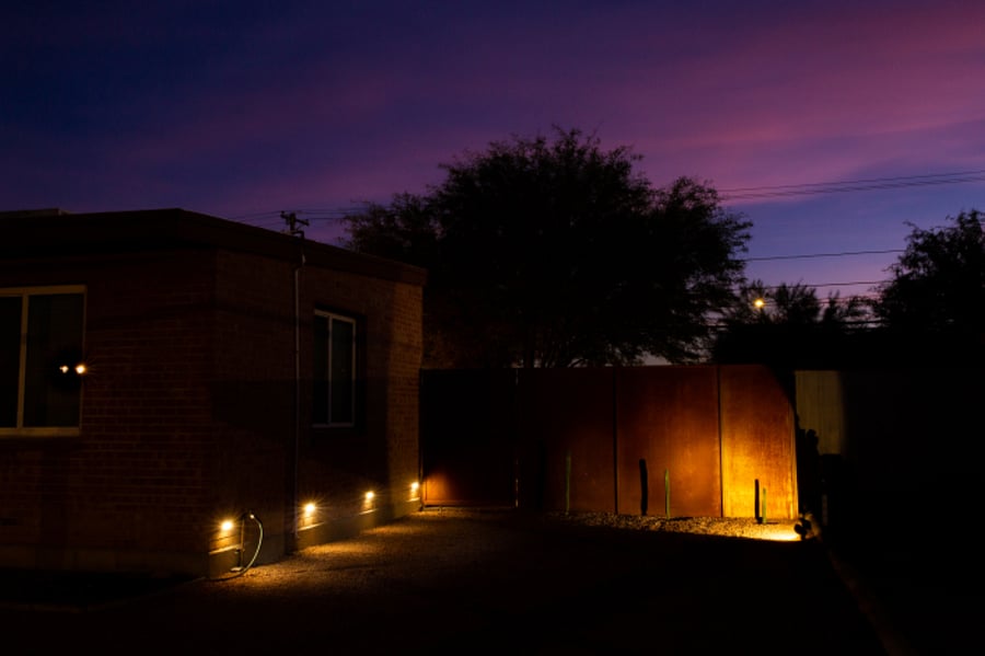 Your entrance as viewed from the street