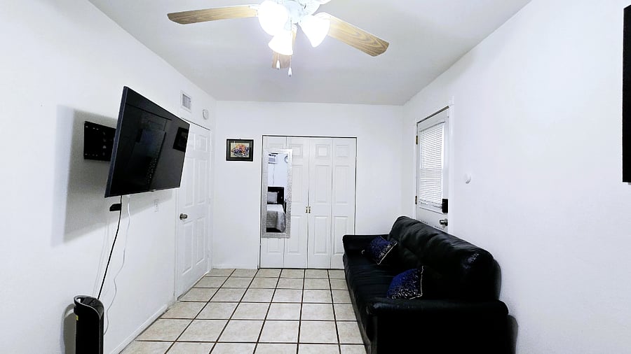 Bedroom 4 Downstairs (Entrance from Garage)